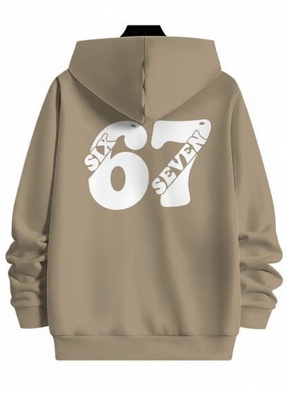 Hoodie baksida med vit bakgrund